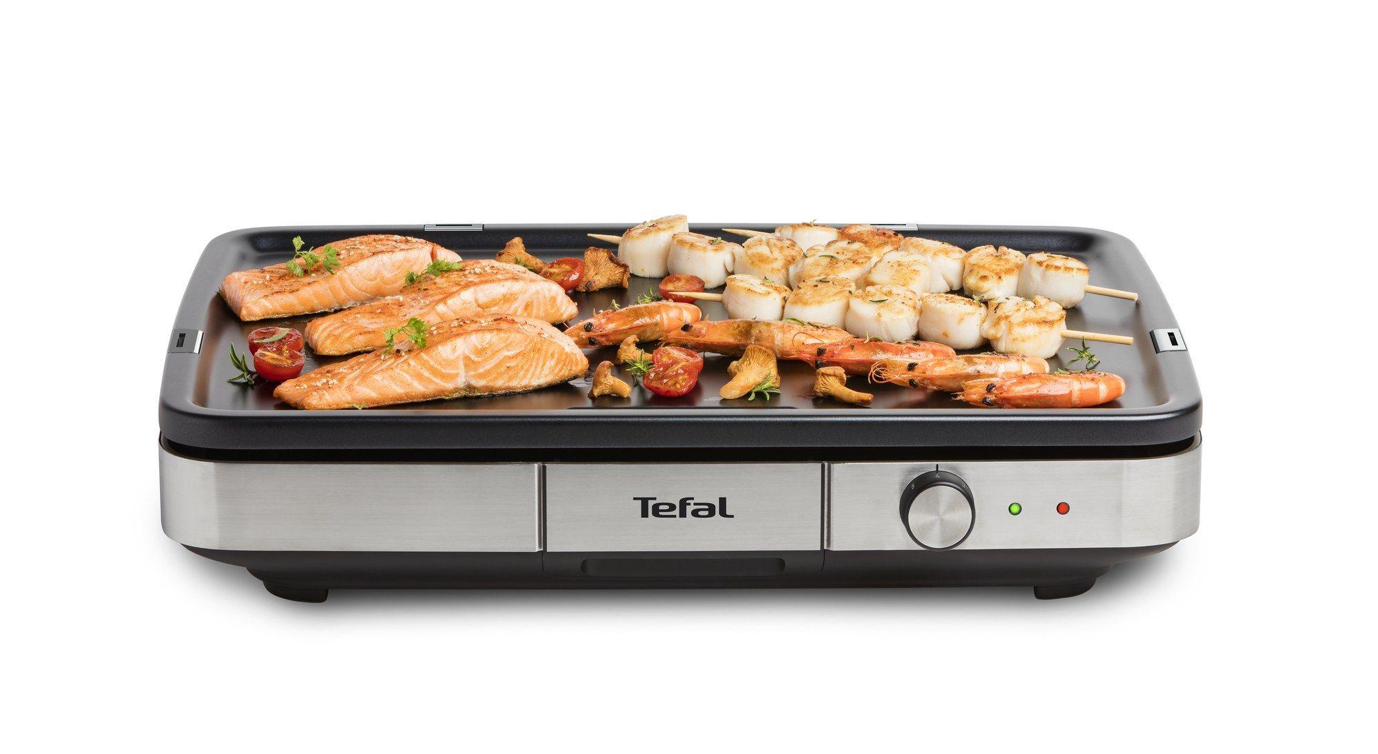 Grelhador Elétrico TEFAL Maxi Plancha XXL CB690D12 (Altura 10,9 cm - Preto), miniatura 2