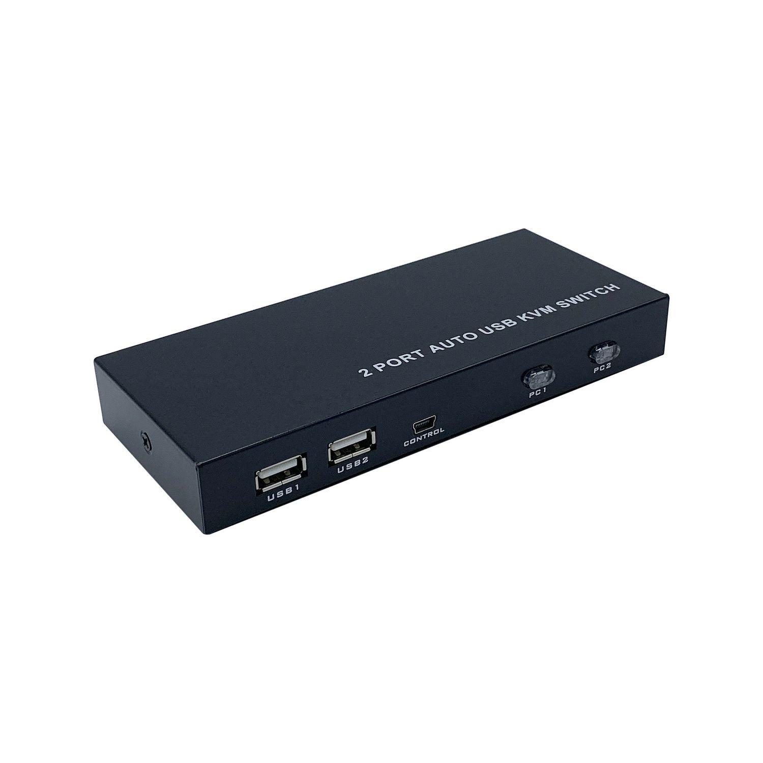 Switch KVM AISENS A111-0400 (4K Ultra HD - Preto)