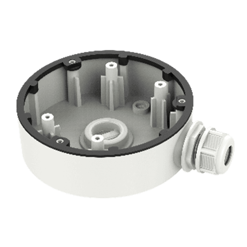 Caixa de Ligações HIKVISION DS-1280ZJ-DM46 (Câmaras Dome - 37,22 mm - Ø 120 mm - Branco)