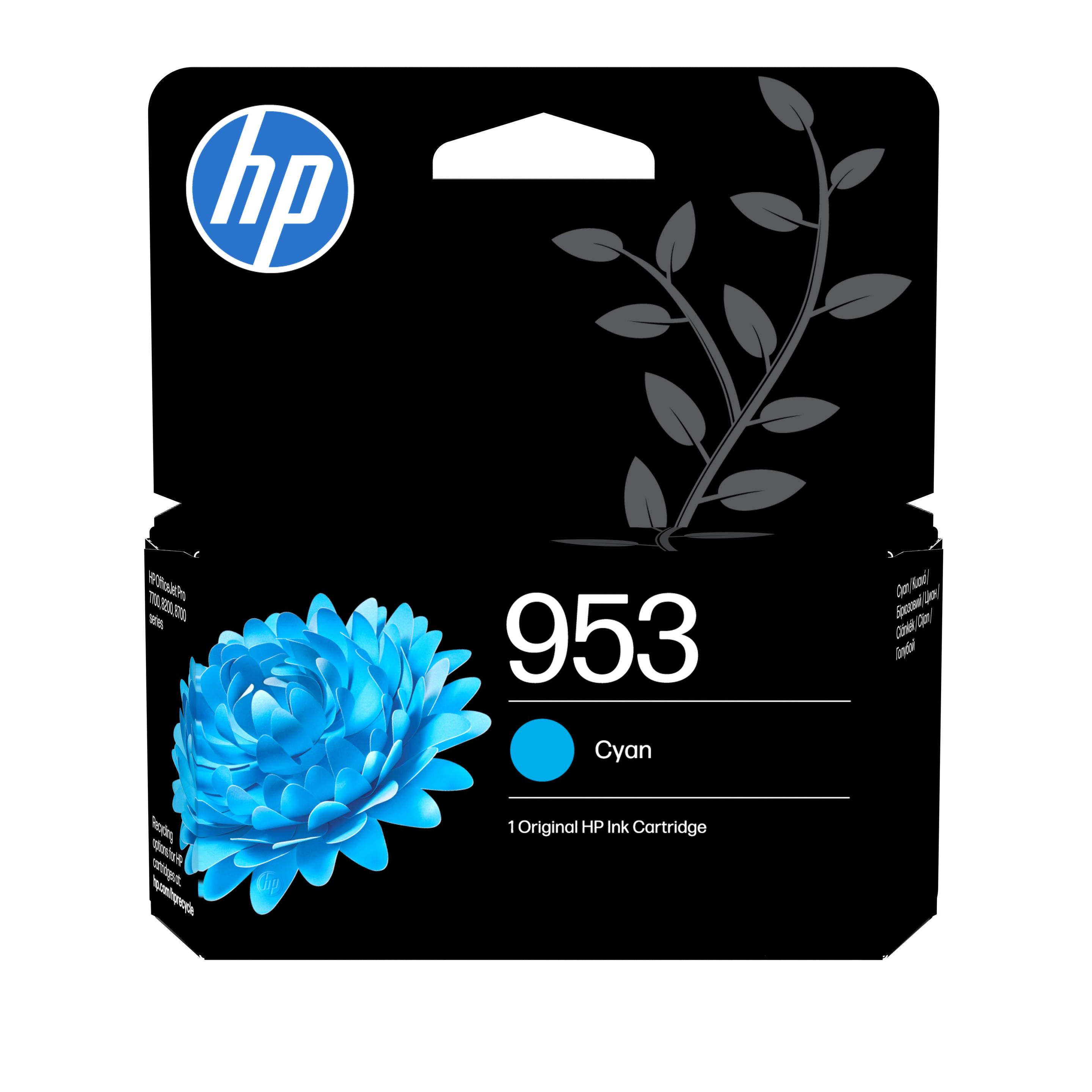 Tinteiro HP 953 (630 páginas - Ciano)
