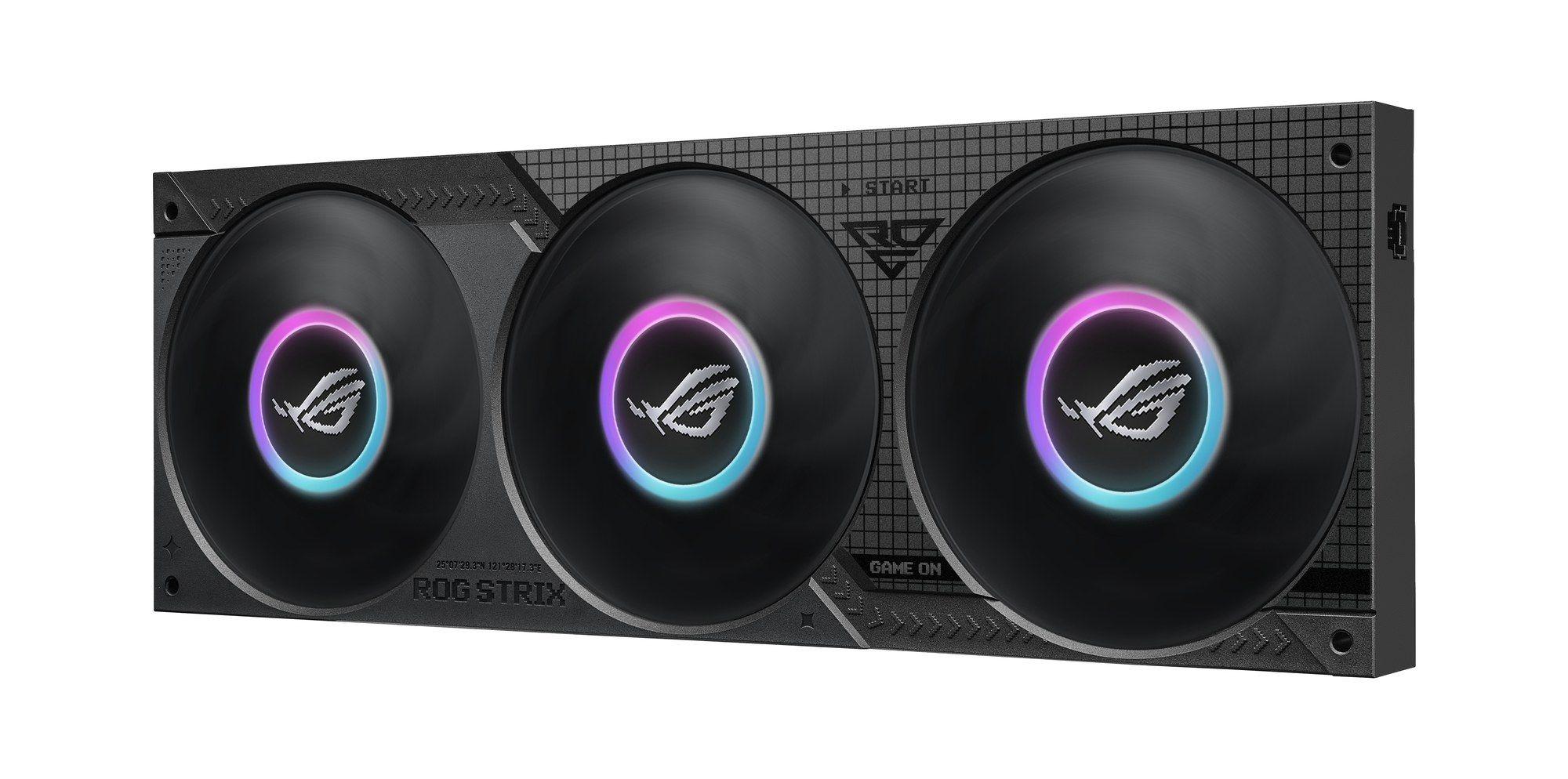 Water Cooler CPU ASUS ROG STRIX SLC IV 360 ARGB LCD (AM4, AM5, LGA 1700, LGA 1851 - LGA 1851, AM4, AM5, LGA 1700 - 120 mm - Preto) — miniatura 13