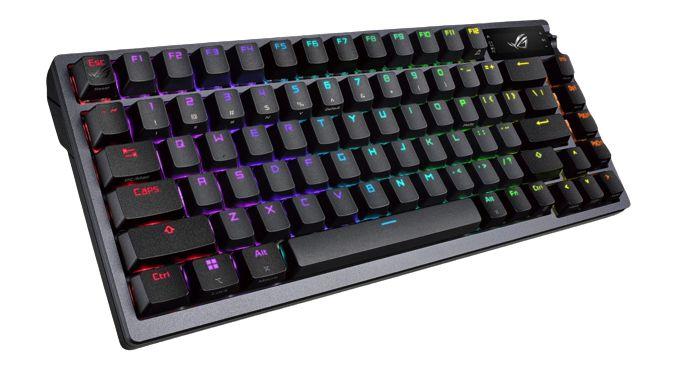 Teclado ASUS ROG Azoth (Inglês - ROG RX Blue - 75% - Preto) — miniatura 7