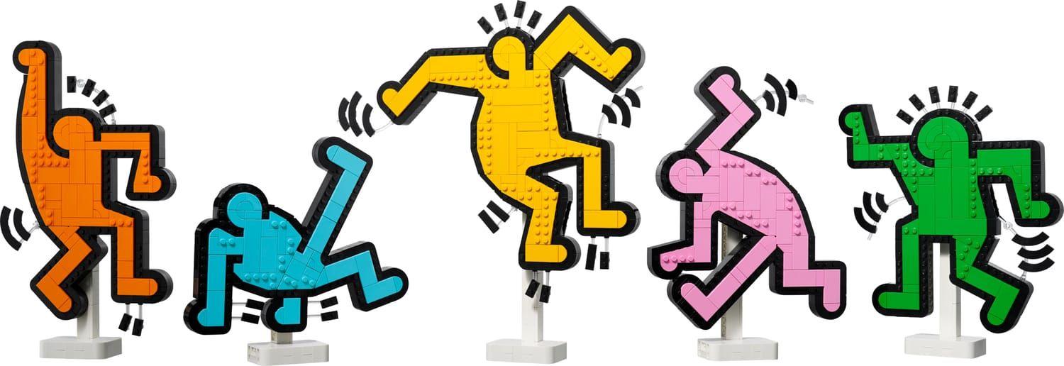 LEGO 31216 Art Keith Haring – Figuras a Dançar (18+ anos - 1773 peças)