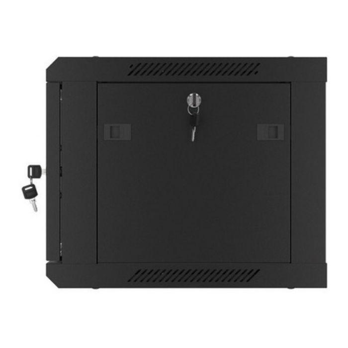 Armário Rack de Parede LANBERG WF01-6406-10B (6U - 19" - 600 x 450 mm - Preto) — miniatura 4