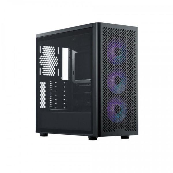 Caixa PC COOLER MASTER Elite 502 (ATX, EATX, ITX, micro ATX - Midi Tower - Aço - Preto)