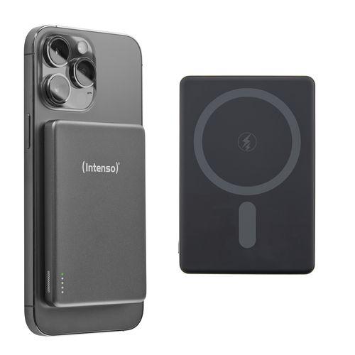Powerbank INTENSO MW5000 MagSafe (5000 mAh - 20 W - USB Tipo-C - Cinzento), miniatura 2