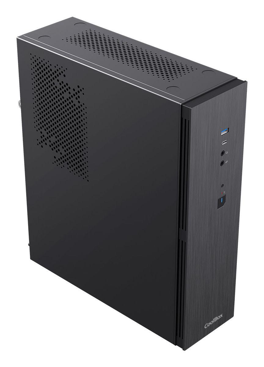 Caixa de Computador COOLBOX T370 Slim (Micro ATX, Mini-ITX - TFX - 500 W - Preto), miniatura 4