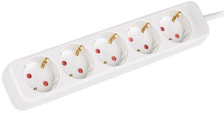 Extensão Elétrica LANBERG PS0-05F-0150-W (Uni-Schuko CEE 7/7 - Branco), miniatura 2