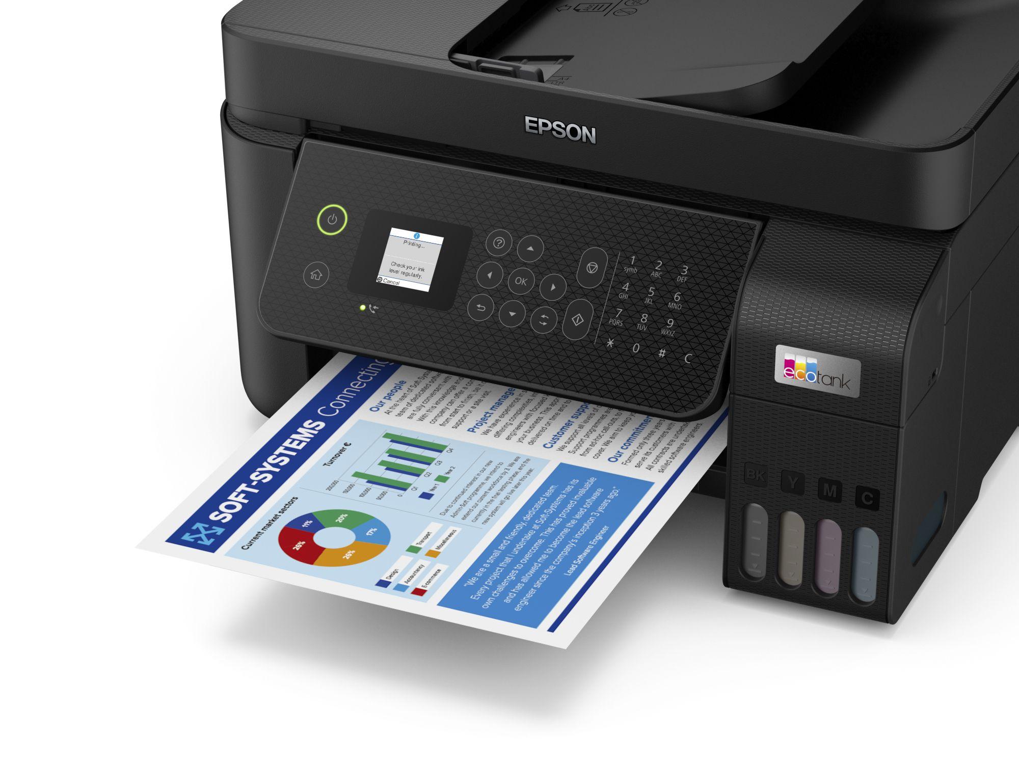 Impressora Multifunções EPSON EcoTank ET-4800 (A4 - Impressão a cores - 100 folhas - Preto) — miniatura 21