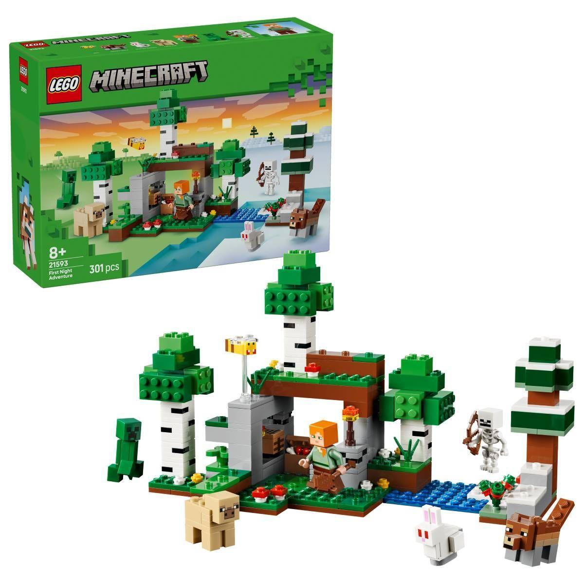 LEGO 21593 Minecraft Aventura na Primeira Noite (8+ anos - 301 peças) — miniatura 3