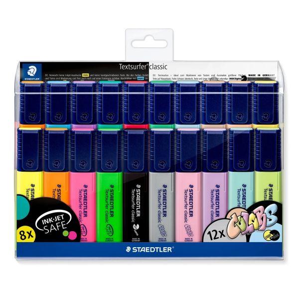 Marcadores Fluorescentes STAEDTLER Textsurfer Classic 364 (Sortido)