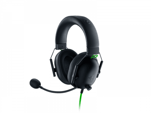 Headset Gaming RAZER BlackShark V2 X (Binaural - Com fios - Circum-aural - Preto e Verde)