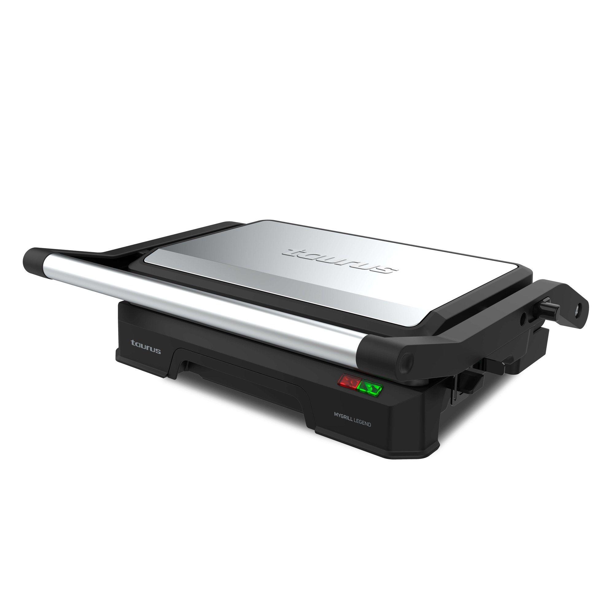 Grelhador Elétrico TAURUS GR1002X MyGrill Legend (Preto e Inox)