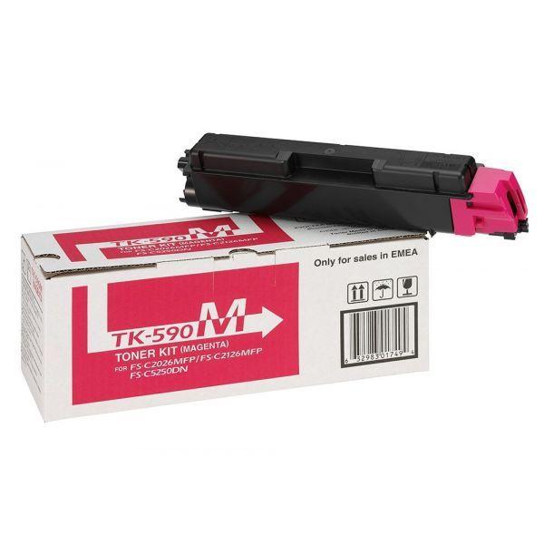 Toner KYOCERA TK-590M (5000 páginas - Magenta) — miniatura 2