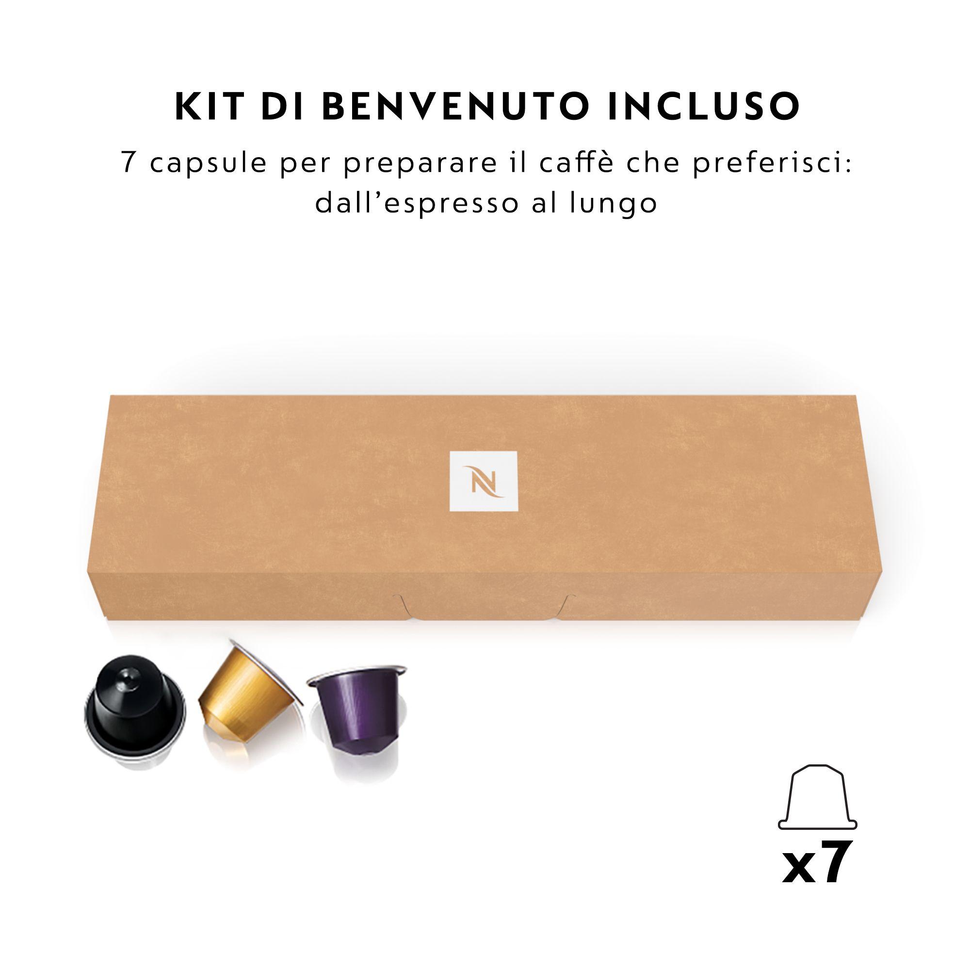 Máquina de Café de Cápsulas DELONGHI Essenza Mini EN85.L (Nespresso - 1150 W - 19 bar - Preto e Verde Lima) — miniatura 2