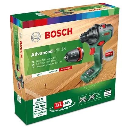 Berbequim Aparafusador sem Fios BOSCH AdvancedDrill 18 (21,4 cm)