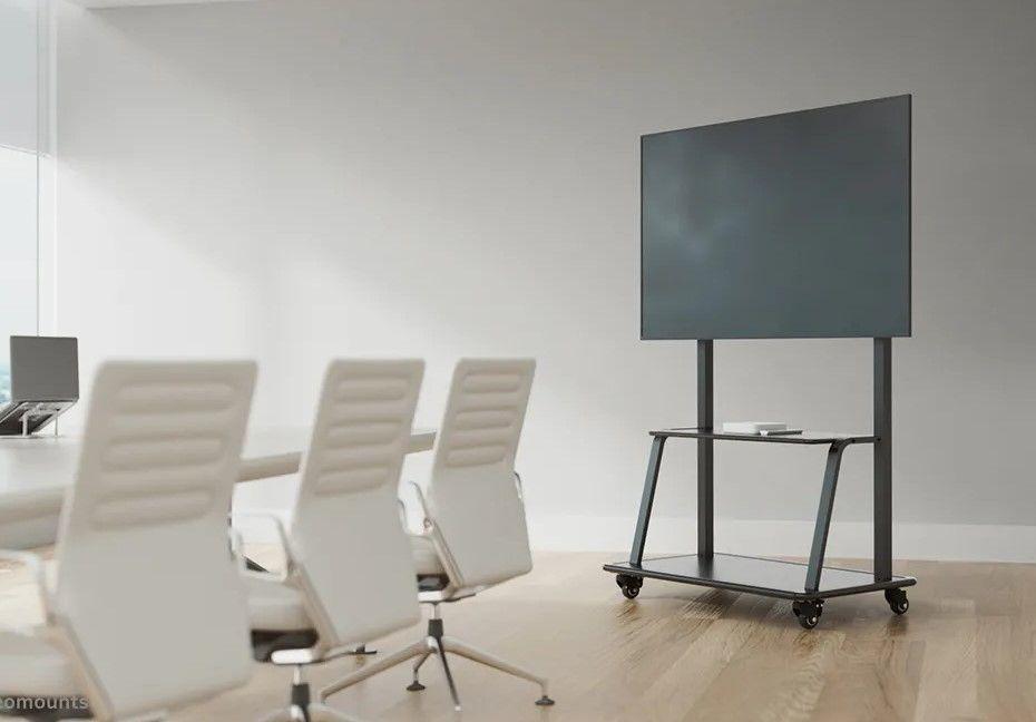Suporte de Chão Móvel para TV NEOMOUNTS NS-M4000BLACK (60"–105" - 150 kg - Preto), miniatura 11
