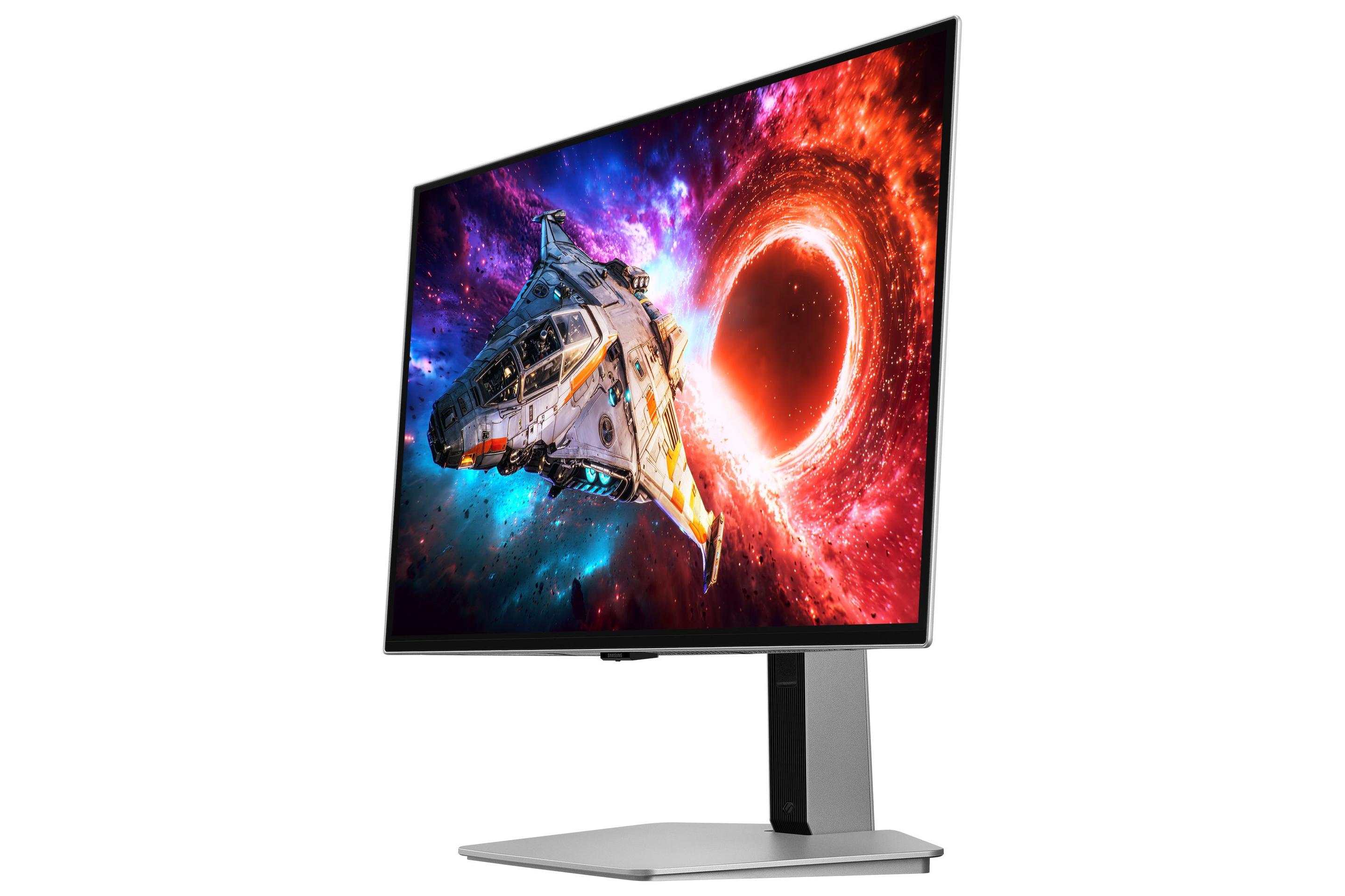 Monitor SAMSUNG Odyssey G80SH (27" - OLED - 240 Hz - Prateado) — miniatura 5