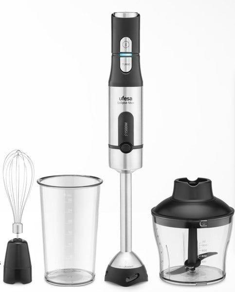Varinha Mágica UFESA Eclipse (1500 W - Altura 39 cm - Preto e Inox)