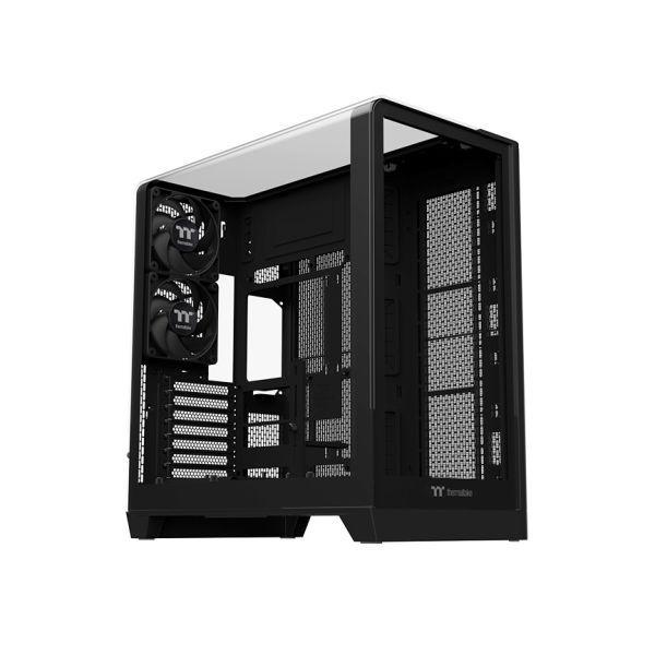 Caixa PC THERMALTAKE View 390 TG (ATX, micro ATX, Mini-ITX - Midi Tower - SPCC, vidro temperado - Preto)