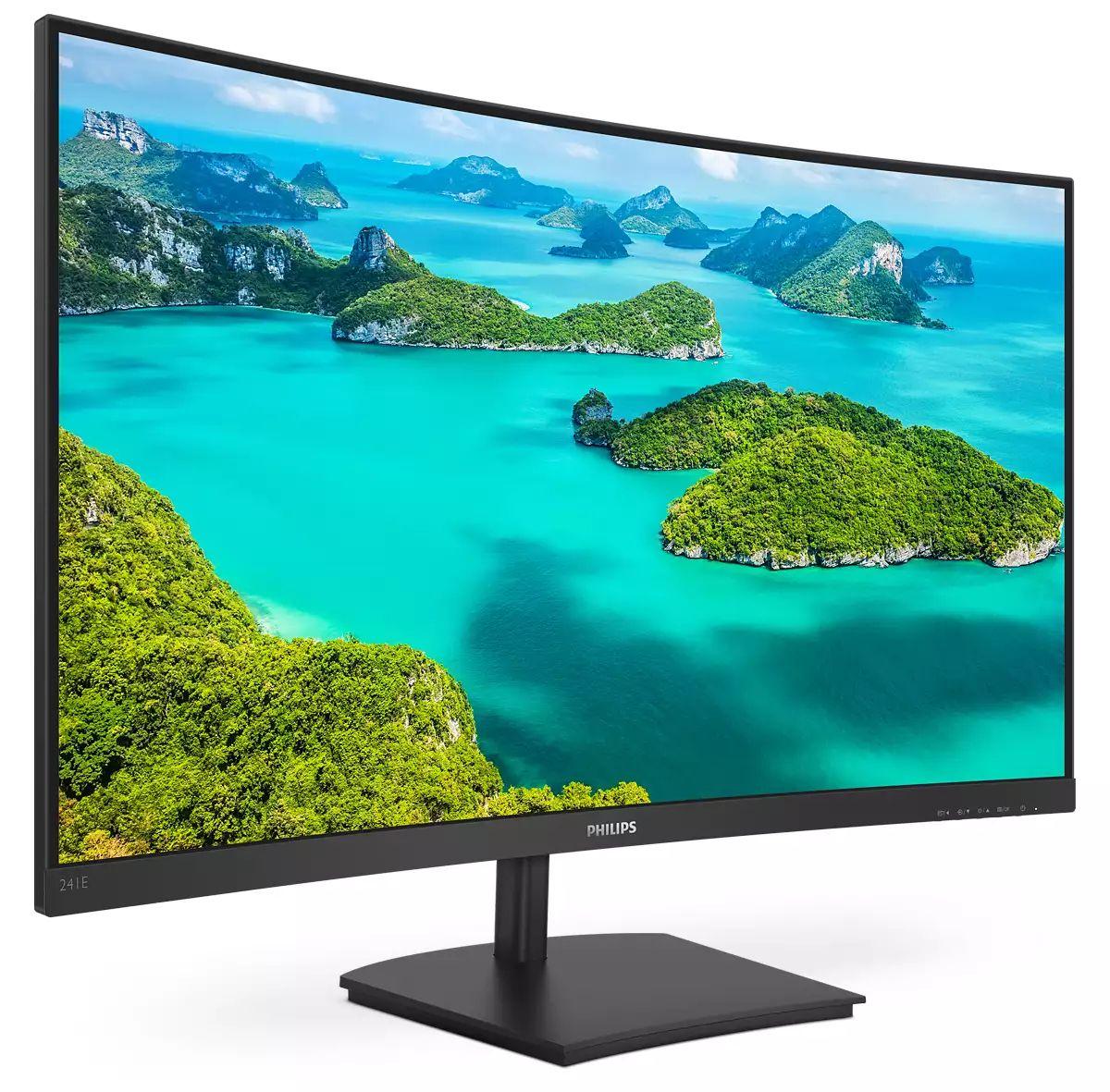 Monitor PHILIPS E Line 241E1SC/00 (23,6" - VA - 75 Hz - Preto) — miniatura 5
