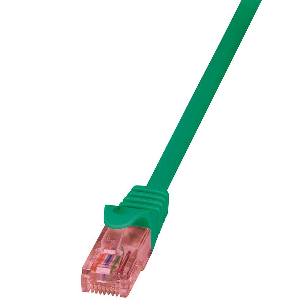 Cabo de Rede LOGILINK CQ2055U (2 m - Cat6 - RJ-45 - Verde)