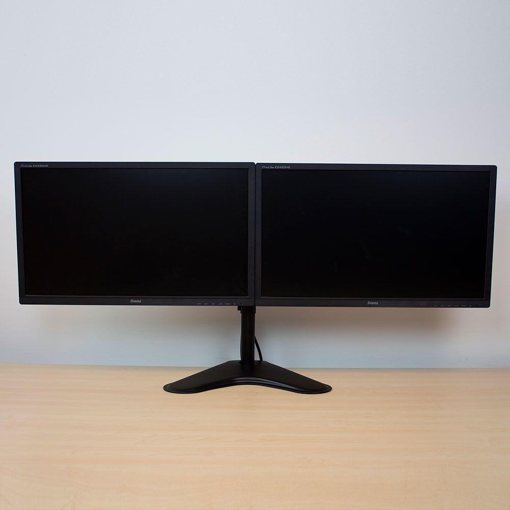 Suporte de Secretária para 2 Monitores EWENT EW1536 (13" a 32" - Preto), miniatura 4