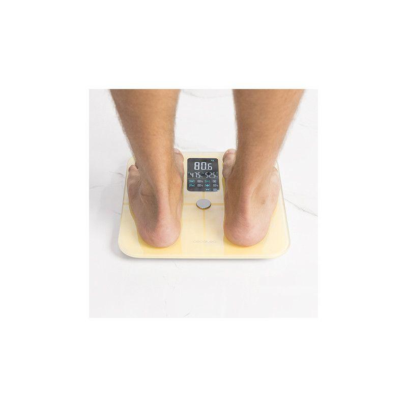 Balança Corporal Eletrónica CECOTEC Surface Precision 10400 Smart Healthy Vision (Vidro temperado - Amarelo) — miniatura 3