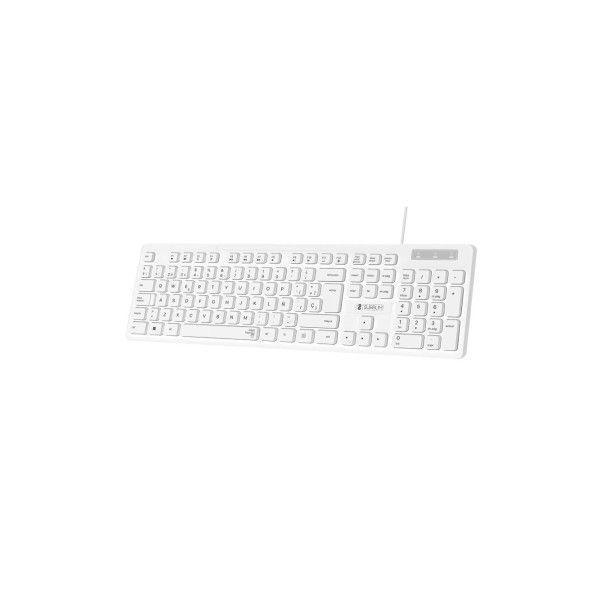 Teclado SUBBLIM Business Slim Silent (Espanhol - Membrana - Tamanho completo - Branco) — miniatura 2