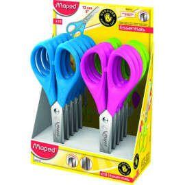 Tesoura Escolar MAPED Essentials (13 cm - Cores Sortidas)