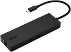 Estação de Ancoragem USB-C ASUS DC210 (0,15 m - USB 3.2 Gen 1 Type-C - Windows 10, Windows 11 - Preto)