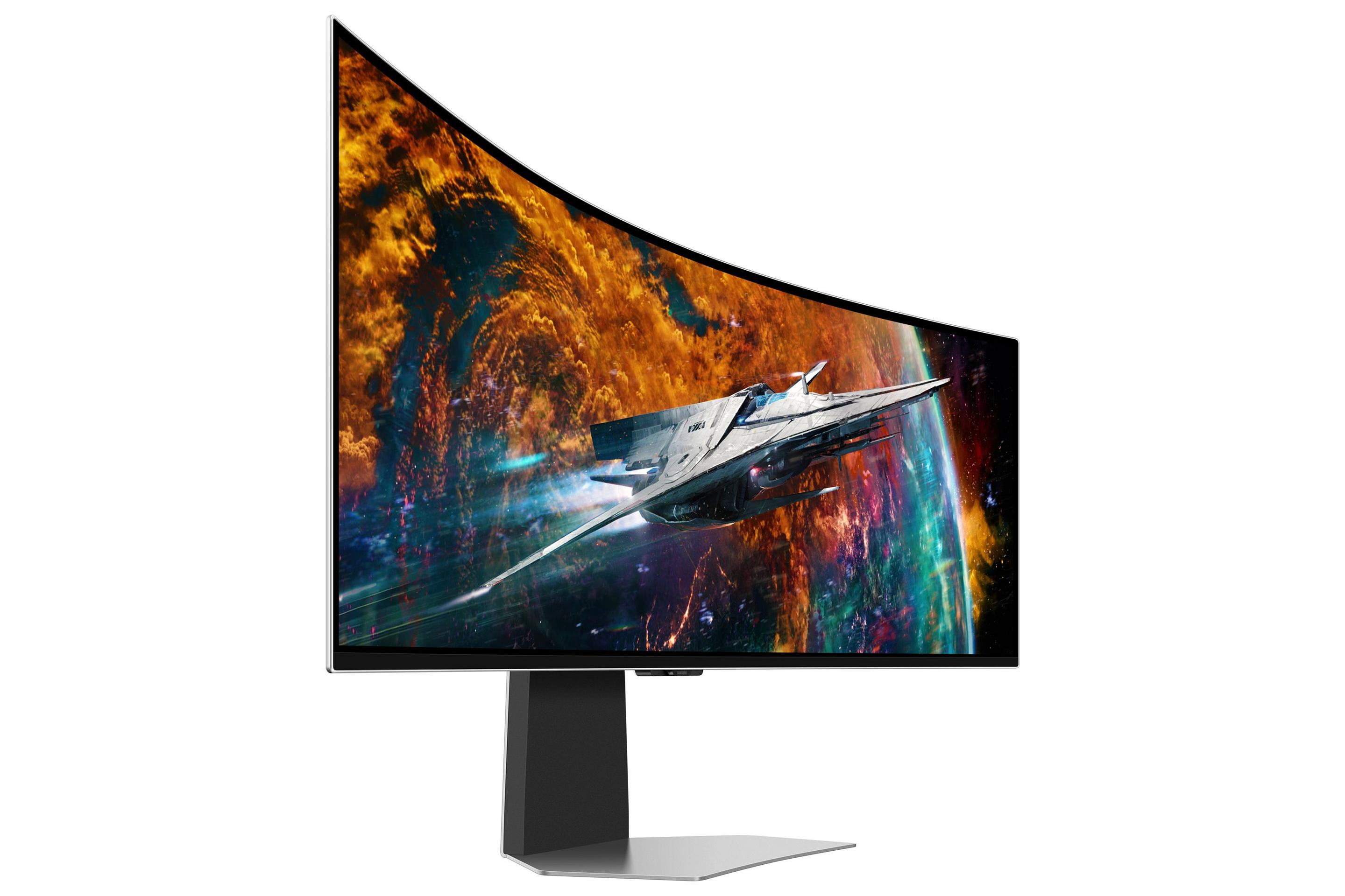 Monitor SAMSUNG Odyssey OLED G9 G95SC (49" - OLED - 240 Hz - Prateado) — miniatura 5