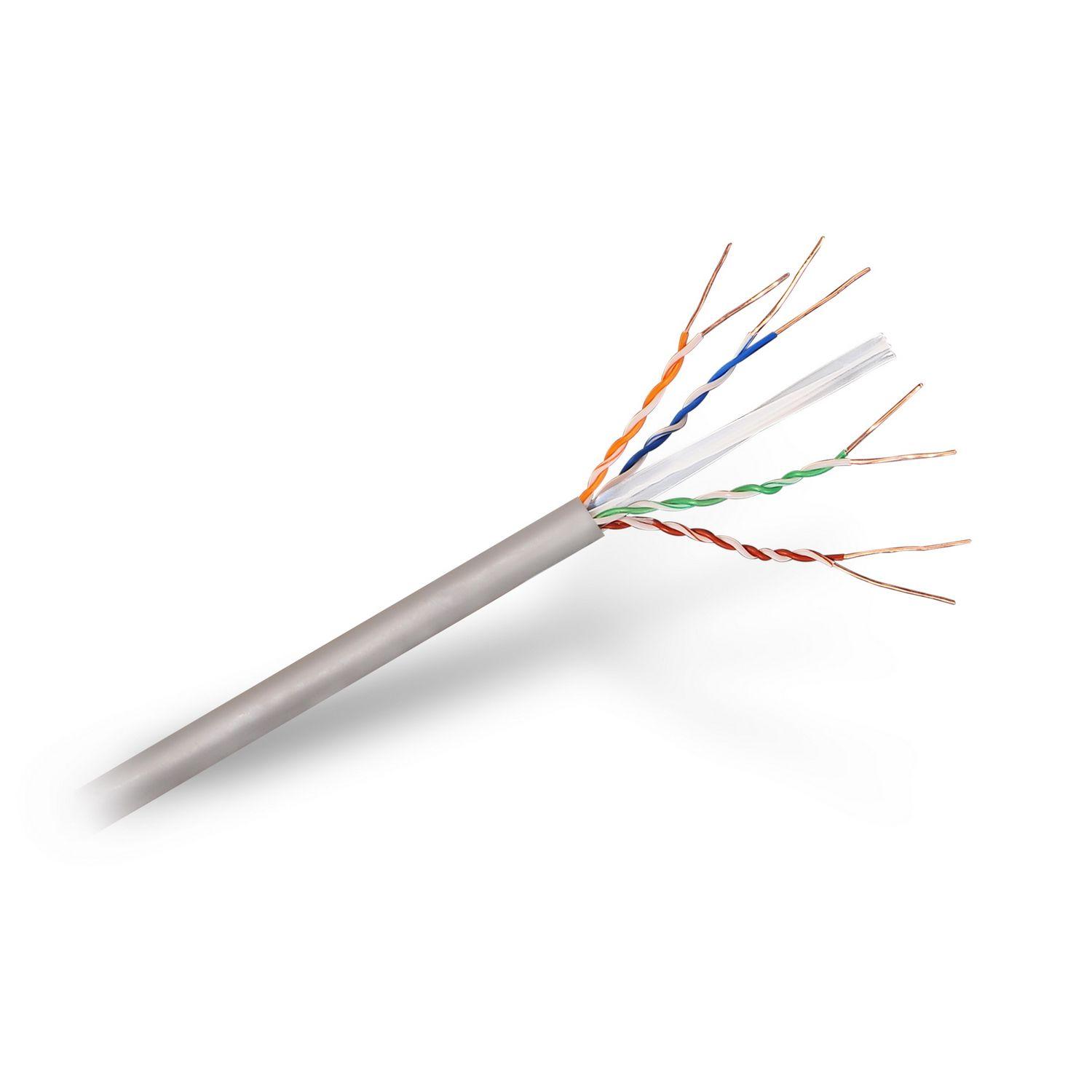 Bobina de Cabo de Rede AISENS A135-0262 (305 m - Cat6 - Sem conetor - Cinzento)