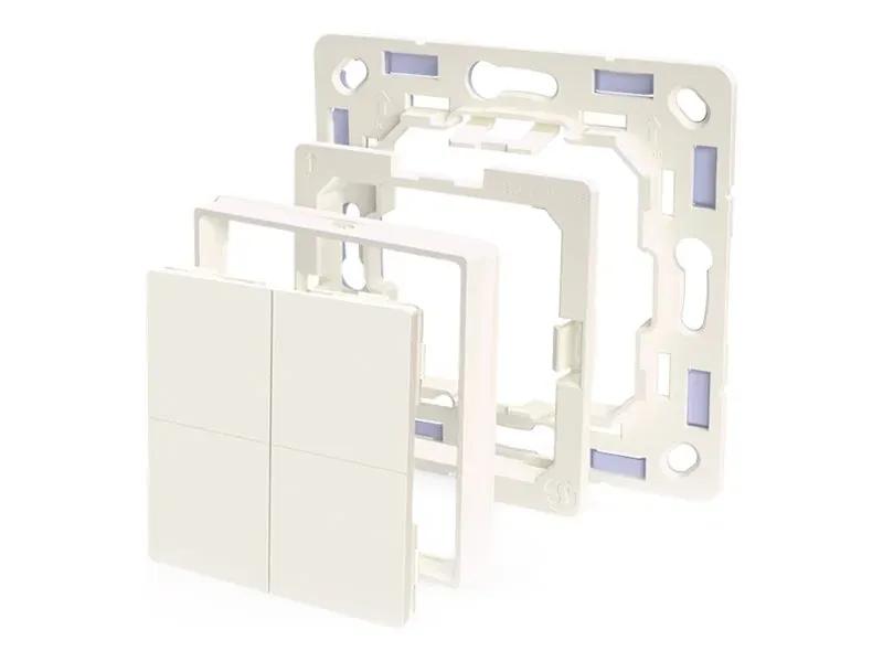 Adaptador de Moldura SHELLY Shelly_B_A_WS_4_B (Plástico - Marfim) — miniatura 5