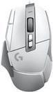 Rato LOGITECH G502 X (Para destros - 25600 DPI - Ótico - Branco)
