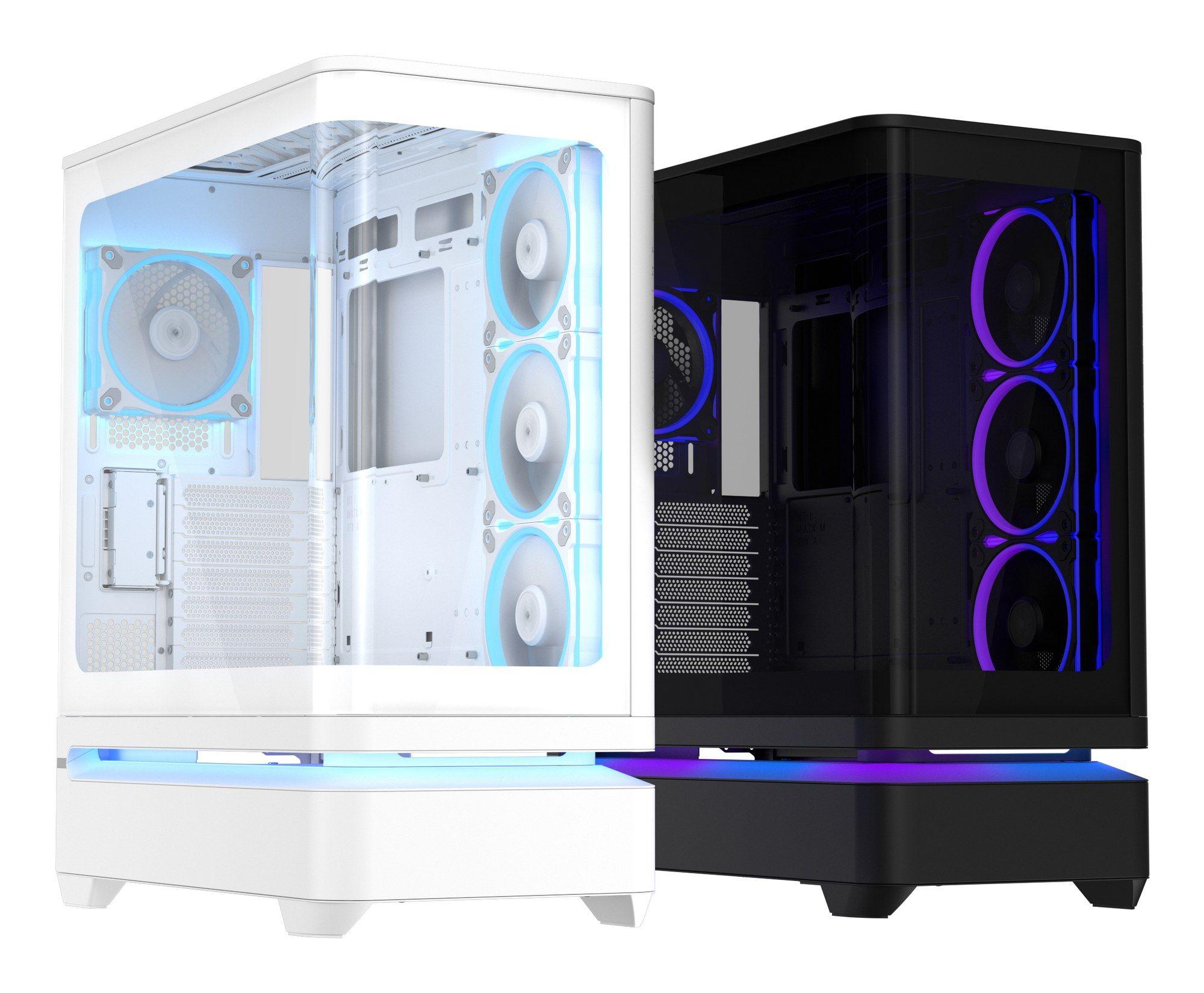 Caixa ATX ASUS PRIME AP304 TG ARGB (ATX, Micro ATX, Mini-ITX - Midi Tower - 175 mm - Branco) — miniatura 21