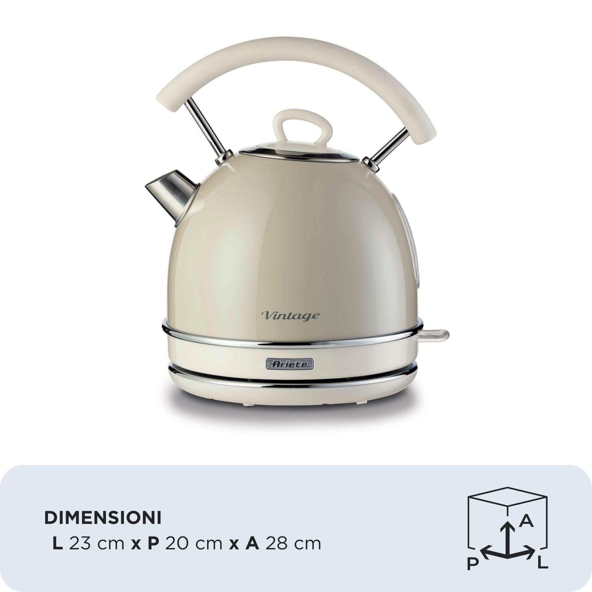 Jarro Elétrico ARIETE 2877/03 (2000 W - 1,7 l - Altura 28 cm - Bege), miniatura 2