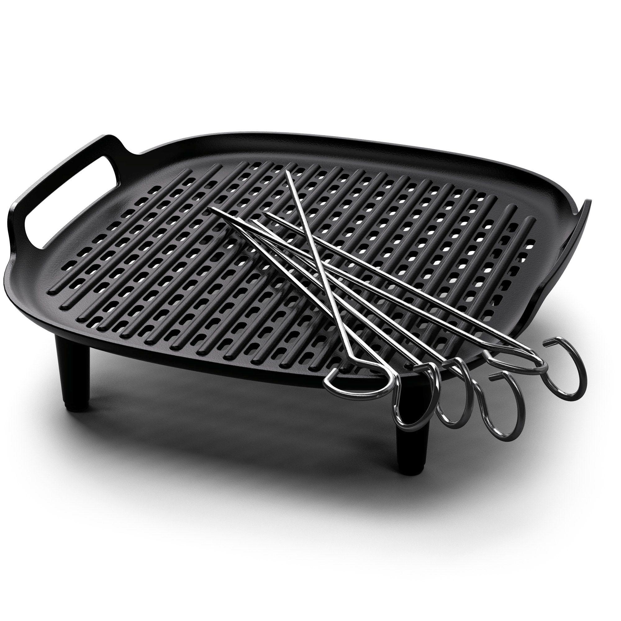 Conjunto de Grelhar para Fritadeira PHILIPS HD9959/00 (Altura 6,5 cm)