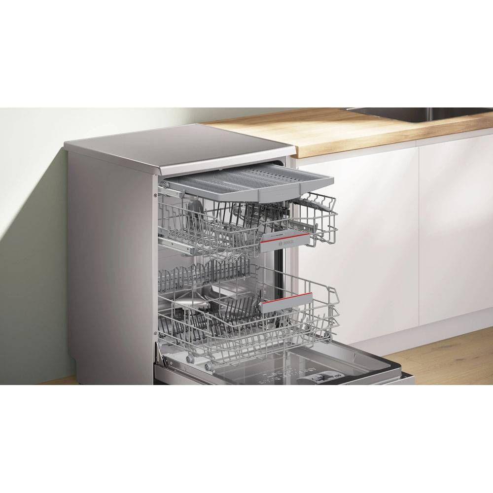 Máquina de Lavar Loiça Independente BOSCH SMS6ZCI10E (14 talheres - B - 9 l - Inox), miniatura 4