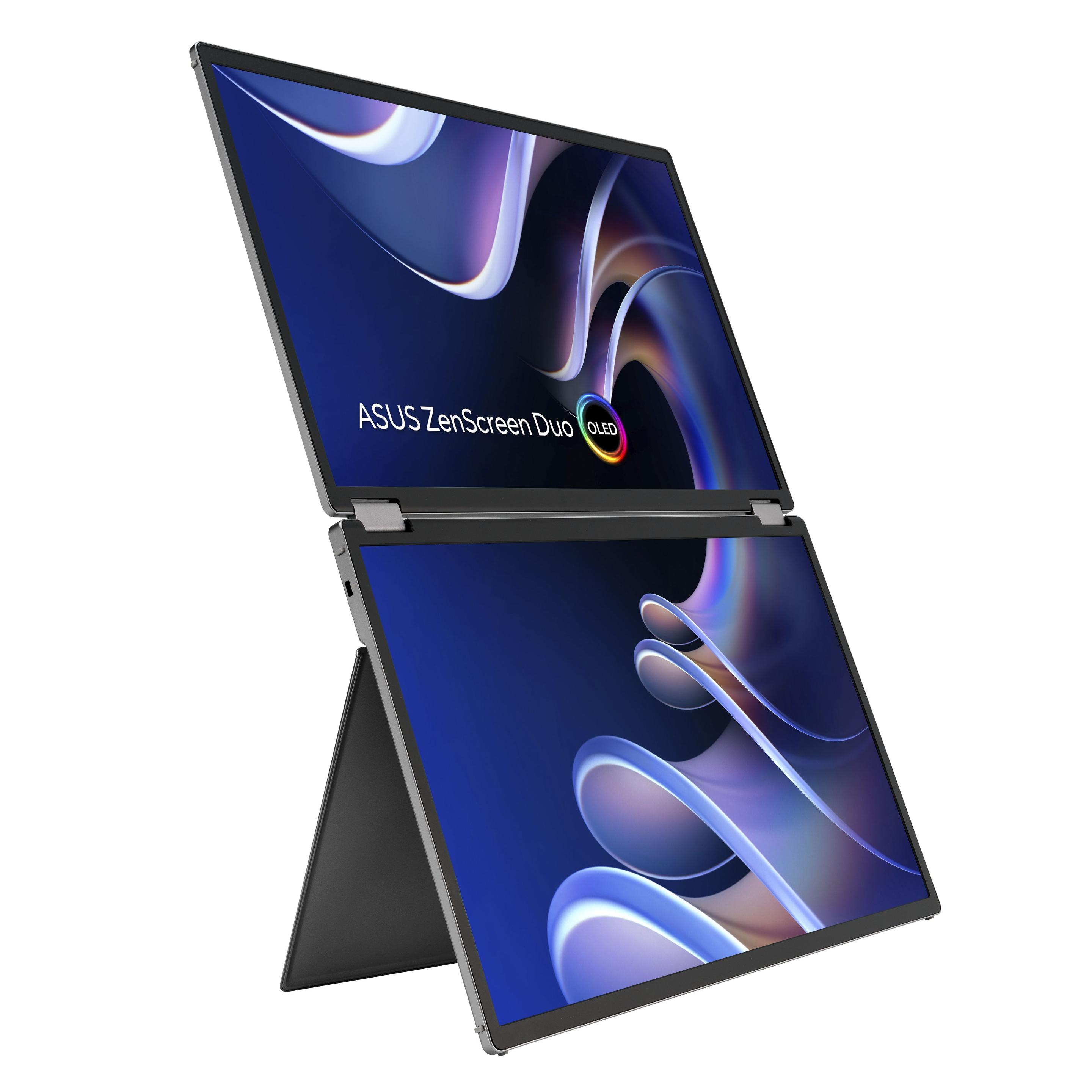 Monitor ASUS ZenScreen Duo OLED MQ149CD (14" - 60 Hz - 1920 x 1200 pixels - Prateado) — miniatura 4