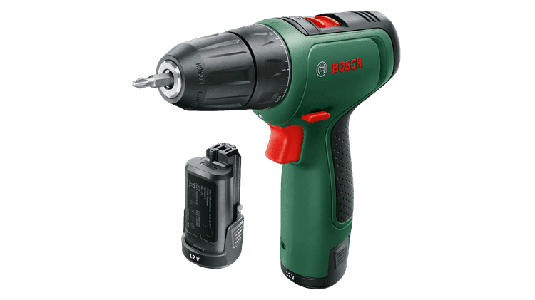 Berbequim/Aparafusadora BOSCH EasyDrill 1200 (12 V - Bateria - Verde/Preto)