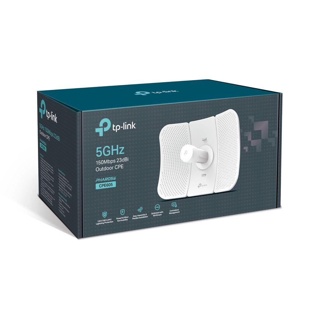 Ponto de Acesso TP-LINK CPE605 (5 GHz - 10/100Base-T - 1 unidade - Branco), miniatura 3