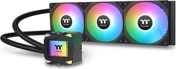Kit de Arrefecimento Líquido THERMALTAKE LA360 ARGB Sync (12 cm - 3 ventoinhas - 2500 RPM - Preto)
