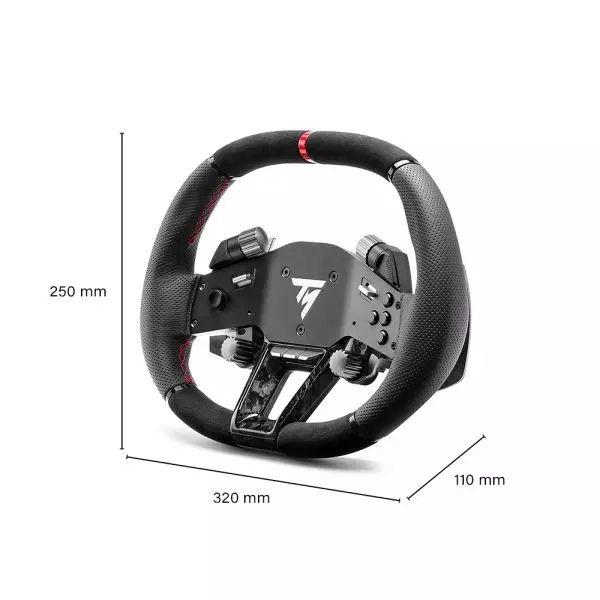 Volante THRUSTMASTER Hypercar Wheel Add-On (Thrustmaster T818, T598 - Com fios - Preto e Prateado) — miniatura 6