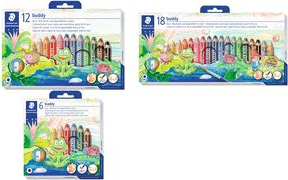 Lápis de Cor STAEDTLER Noris junior 140 C6 (2+ anos - Multicor)