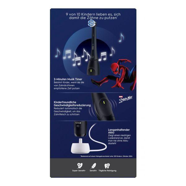 Escova de Dentes Elétrica ORAL-B iO Kids 6+ Spiderman (Preto), miniatura 3