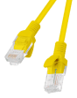 Cabo de Rede LANBERG PCU6-10CC-2000-Y (20 m - Cat. 6 - Amarelo)