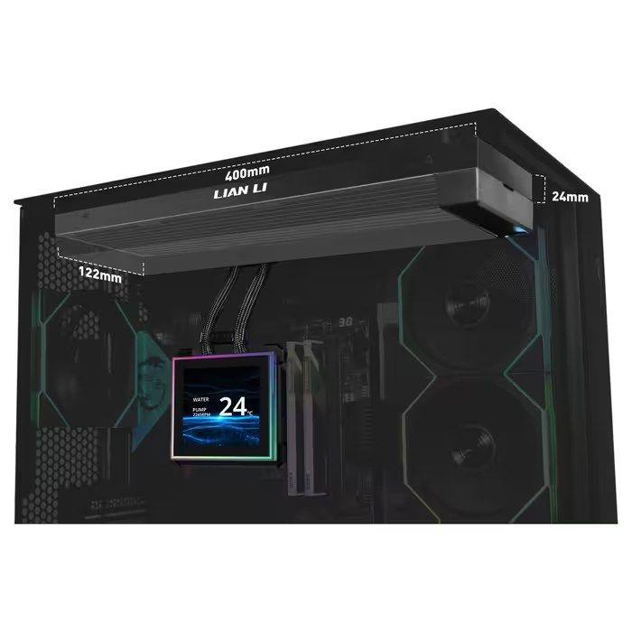 Water Cooler CPU LIAN LI HydroShift II LCD-S 360 (3200 RPM - RGB multicolor - 2,4 cm - Preto) — miniatura 3
