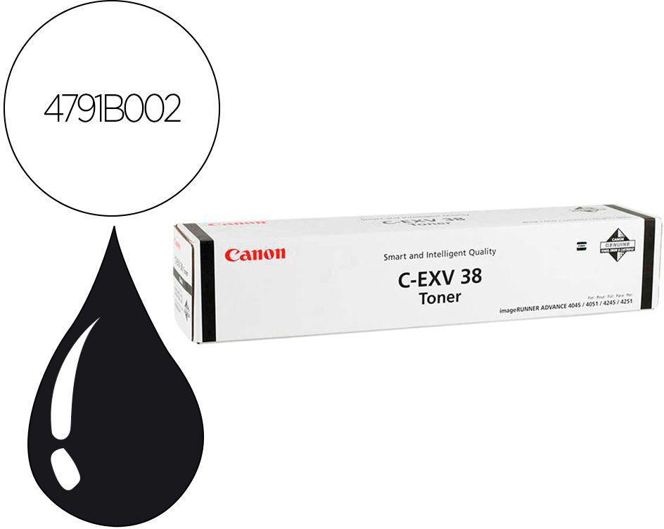 Toner CANON C-EXV 38 (34200 páginas - iR-ADV 4045i, iR-ADV 4051i - Preto), miniatura 2