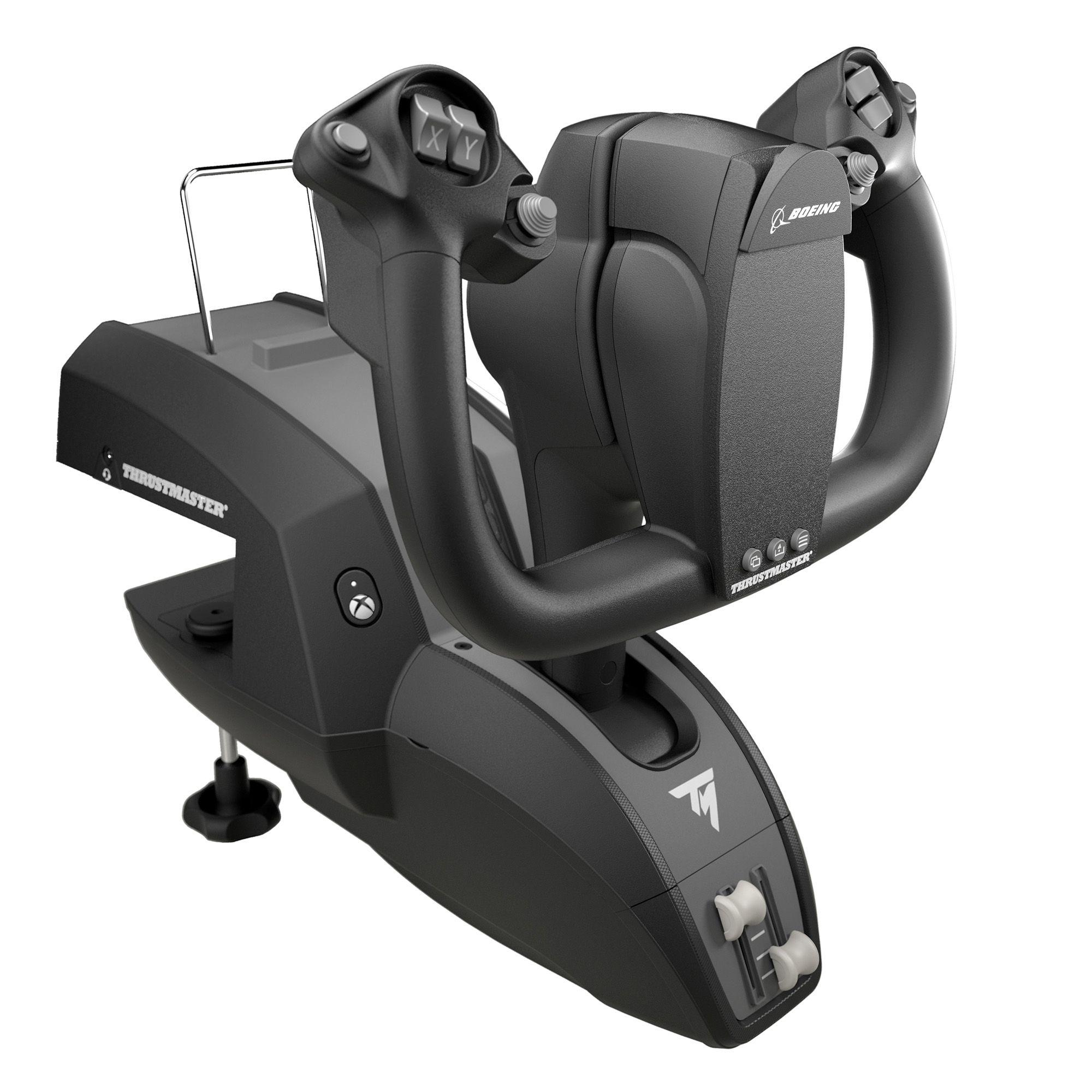 Joystick de Simulação de Voo THRUSTMASTER TCA Yoke Pack Boeing Edition (USB Type-C para USB Type-A - Com fios - Preto e Cinzento) — miniatura 3